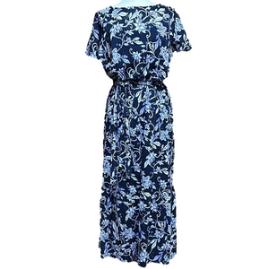 Lauren Ralph Lauren Plus Size Blue Floral Eyelet Dress Size 18 - NWT